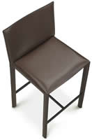 modern bar stools luxury Italian leather furniture designer stool